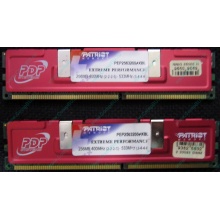 Память 512Mb (2x256Mb) DDR-1 533MHz Patriot PEP2563200+XBL (Саранск)