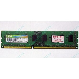 НЕРАБОЧАЯ память 4Gb DDR3 SP (Silicon Power) SP004BLTU133V02 1333MHz pc3-10600 (Саранск)