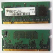 Модуль памяти для ноутбуков 256MB DDR2 SODIMM PC3200 (Саранск)