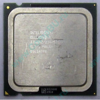Процессор Intel Celeron D 345J (3.06GHz /256kb /533MHz) SL7TQ s.775 (Саранск)
