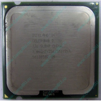 Процессор Intel Celeron D 331 (2.66GHz /256kb /533MHz) SL8H7 s.775 (Саранск)