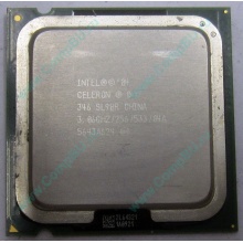 Процессор Intel Celeron D 346 (3.06GHz /256kb /533MHz) SL9BR s.775 (Саранск)