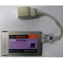 Сетевая карта для ноутбука 3COM Mehahertz 3CCFE574BT (PCMCIA) - Саранск