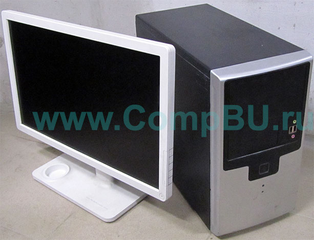 Комплект: четырёхядерный компьютер с 4Гб памяти и 19 дюймовый ЖК монитор (Саранск)